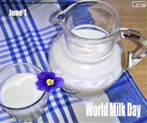 пазл Всемирный день молока